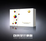七彩玫瑰化妆品包装（展开图）