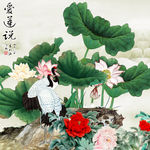 荷花 爱莲说