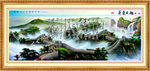 山水画 山水风景