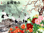 六鹤同春