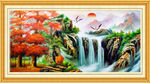 山水画 山水风景