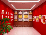 部队荣誉展室（含贴图）