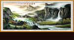 山水画 山水风景