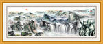 山水画 山水风景
