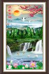 流水生财 竖版