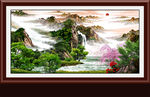 山水画 山水风景