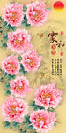 十字绣钻石画无框画家和富贵牡丹