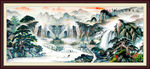 山水画 山水风景