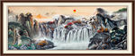 国画 高山流水