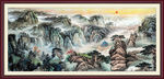 山水画 山水风景