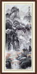 巨幅山水画