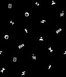 卡通矢量字母 分层