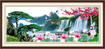 山水画 山水风景