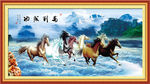 八马图