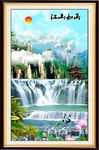 山水画 山水风景