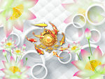 3D立体莲花
