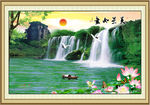 山水画 山水风景