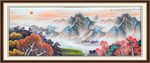 山水画 山水风景