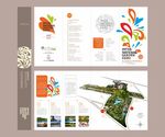 花卉展 花节 植物园 折页