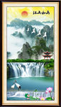 山水画 山水风景