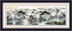 山水画 山水风景