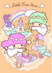 梦幻城堡矢量素材