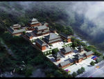 仿唐寺庙建筑
