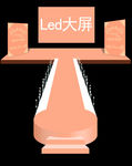 婚庆舞台喷绘图施工图婚礼图酒店