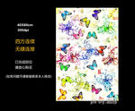 花卉蝴蝶图案