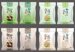 银耳香菇包装设计展开图