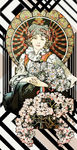 时尚维多利亚时期女神（分层稿）