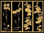 镂空雕花