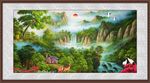 油画山水风景画
