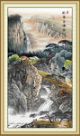 国画山水画