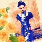 时尚女人插画