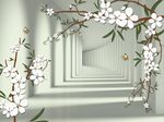 3D空间花朵