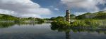 生态湖景