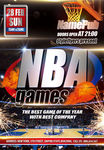 NBA篮球比赛宣传海报
