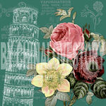 欧美花卉装饰画