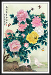 牡丹国画