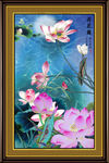 荷花图