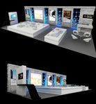 房交会展台3D模型 地产展览示
