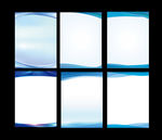 展板模版 展板底纹 页眉页脚