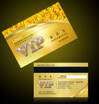 华丽尊贵VIP贵宾卡