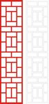 镂空雕花  中式移门 屏风隔断