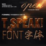 皮质字体样式