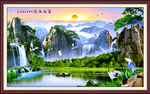 山水画
