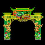 端午粽飘香造型门头设计