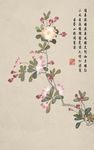 手绘国画花装饰画