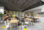 餐饮店3D模型